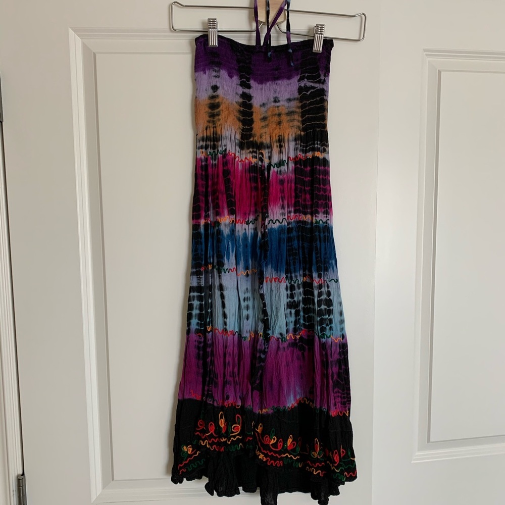 SHORELINE summer halter dress